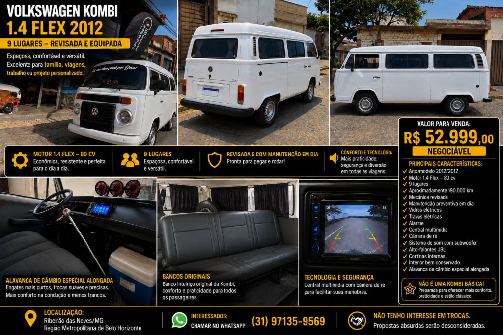 Volkswagen Kombi 1.4 2012