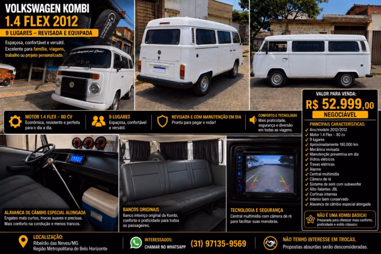 Volkswagen Kombi 1.4 2012