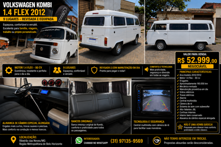 Volkswagen Kombi 1.4 2012